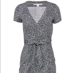 DVF leopard print wrap dress 💕
